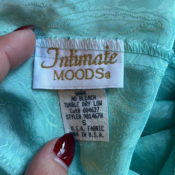 Women’s size small pasily light blue night gown - Picture 4 of 5